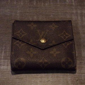 Louis Vuitton Signature Brown LV Monogram Elise Wallet